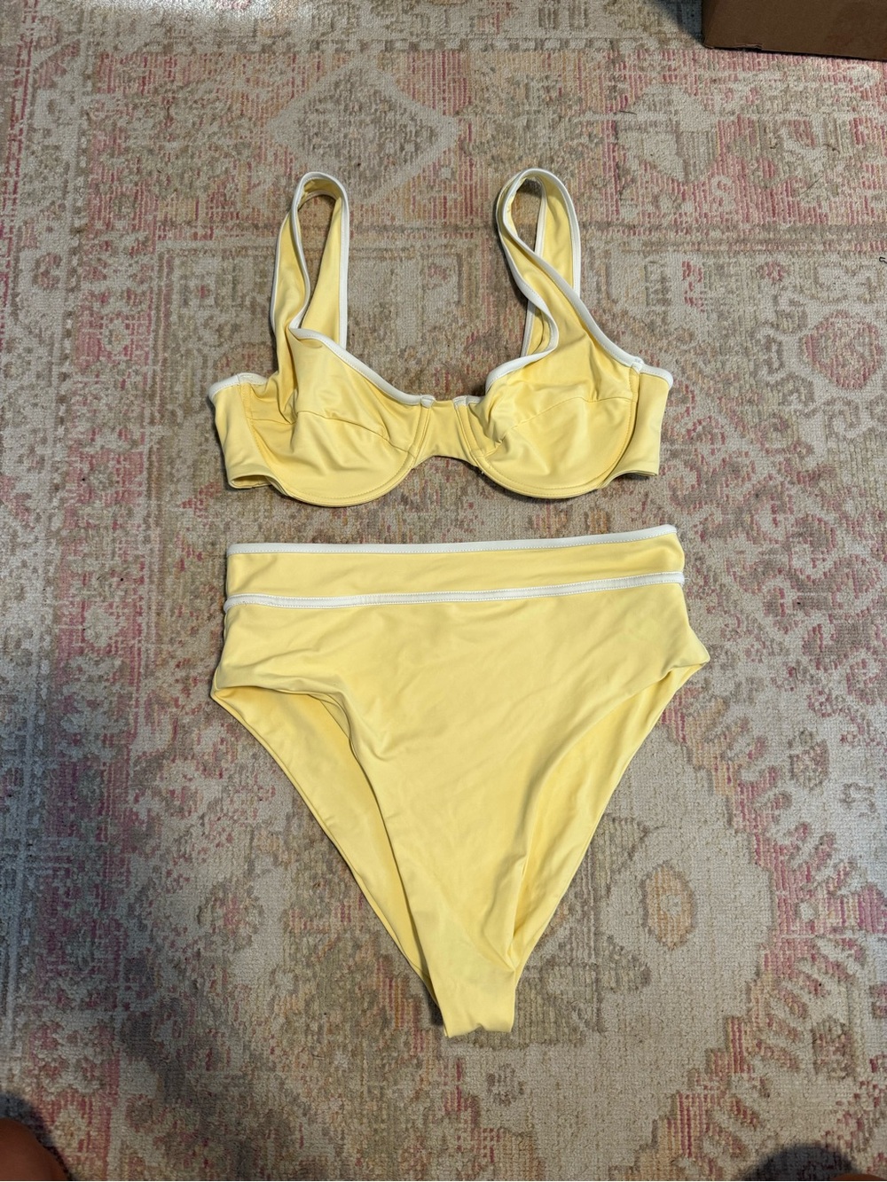 Stonefox Swim Pale Banana bikini set